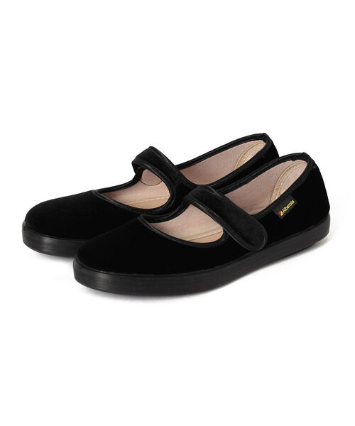 ALBEROLA（アルベローラ）の「ALBEROLA × B:MING by BEAMS / 別注 ベロア フラットシューズ 22AW（バレエシューズ・レディース・ワイン/ブラック/ブラウン・39/38/37/36）」の12枚目の写真