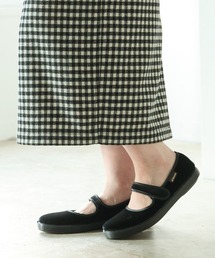 ALBEROLA | ALBEROLA × B:MING by BEAMS / 別注 ベロア フラットシューズ 22AW(バレエシューズ)