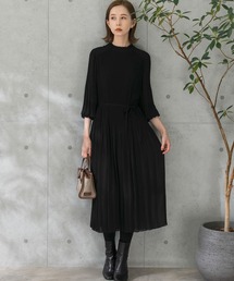 URBAN RESEARCH ROSSO WOMEN | ランダムプリーツワンピース(ワンピース)