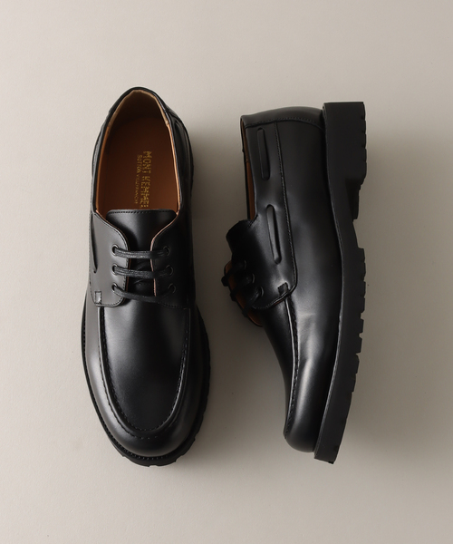 B.C STOCK（ベーセーストック）の「【MONT KEMMEL / モンケメル】 leather deckshoes（その他シューズ・メンズ・ブラック/ブラウン・25cm/26cm/27cm）」の2枚目の写真