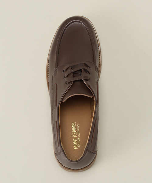 B.C STOCK（ベーセーストック）の「【MONT KEMMEL / モンケメル】 leather deckshoes（その他シューズ・メンズ・ブラック/ブラウン・25cm/26cm/27cm）」の7枚目の写真