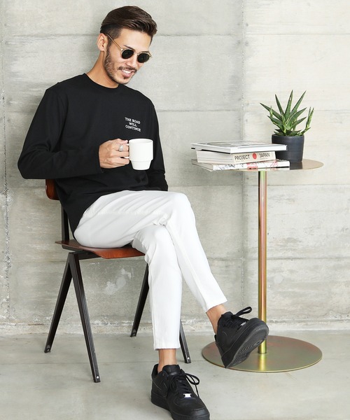 jiggys shop（ジギーズショップ）の「ストレッチツイル スリムテーパード チノパンツ（チノパンツ・メンズ・ホワイト/ブラック/ベージュ/ネイビー/グレー系その他・SMALL/MEDIUM/LARGE/X-LARGE）」の11枚目の写真