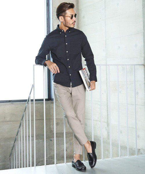 jiggys shop（ジギーズショップ）の「ストレッチツイル スリムテーパード チノパンツ（チノパンツ・メンズ・ホワイト/ブラック/ベージュ/ネイビー/グレー系その他・SMALL/MEDIUM/LARGE/X-LARGE）」の15枚目の写真