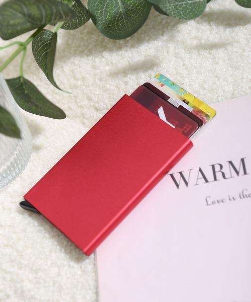 TABI PAL(タビパル)の「カードケース(カードケース・レディース・グレイッシュブルー/ターコイズブルー/ブラック/シルバー/レッド/ゴールド・FREE)」の21枚目の写真