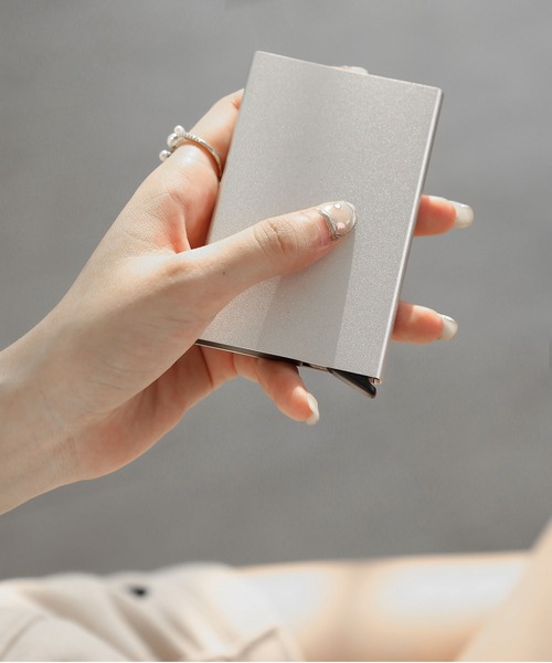 TABI PAL(タビパル)の「カードケース(カードケース・レディース・グレイッシュブルー/ターコイズブルー/ブラック/シルバー/レッド/ゴールド・FREE)」の15枚目の写真