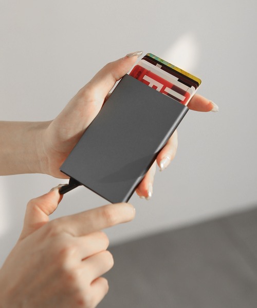 TABI PAL(タビパル)の「カードケース(カードケース・レディース・グレイッシュブルー/ターコイズブルー/ブラック/シルバー/レッド/ゴールド・FREE)」の17枚目の写真