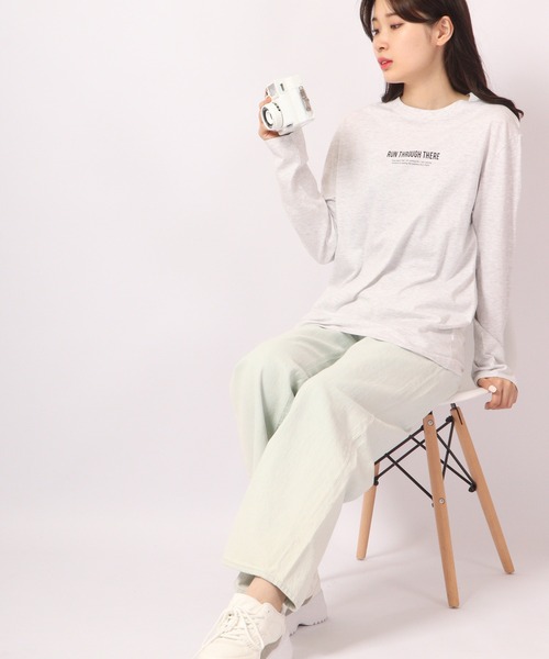 FUNALIVE(ファンアライブ)の「BF2 select スモールロゴロングスリーブTシャツ(Tシャツ/カットソー・メンズ・ブルー系その他3/ホワイト系その他/グリーン/ワイン/ブルー系その他/ブルー/ホワイト/ブルー系その他2/ピンク/ブラック・M/LL/L)」の16枚目の写真