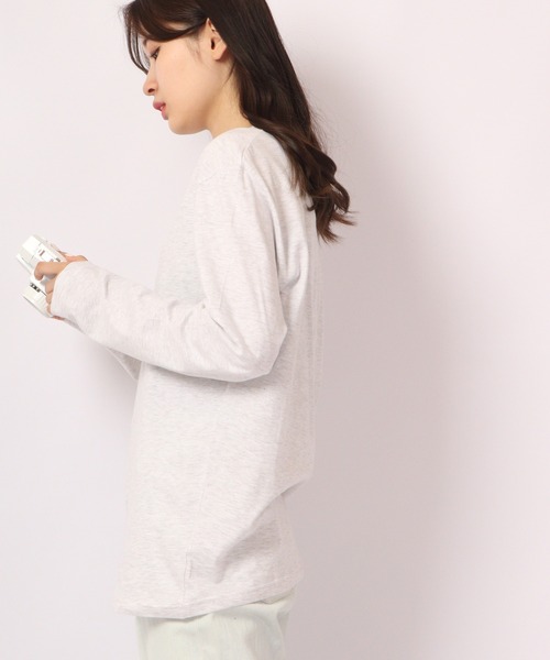 FUNALIVE(ファンアライブ)の「BF2 select スモールロゴロングスリーブTシャツ(Tシャツ/カットソー・メンズ・ブルー系その他3/ホワイト系その他/グリーン/ワイン/ブルー系その他/ブルー/ホワイト/ブルー系その他2/ピンク/ブラック・M/LL/L)」の14枚目の写真