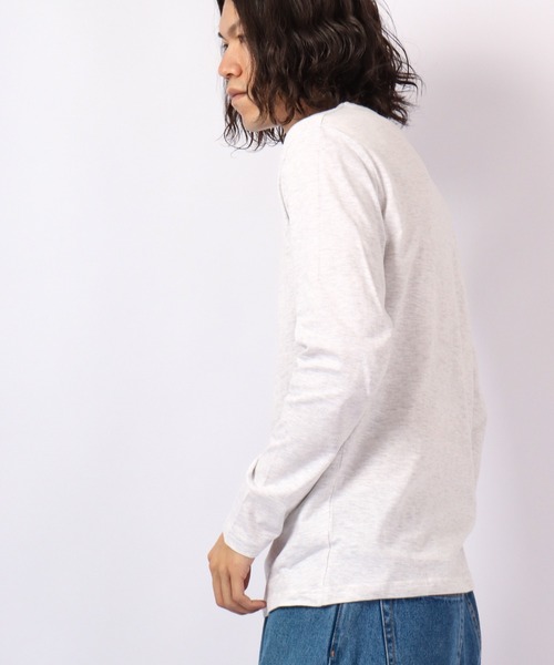 FUNALIVE(ファンアライブ)の「BF2 select スモールロゴロングスリーブTシャツ(Tシャツ/カットソー・メンズ・ブルー系その他3/ホワイト系その他/グリーン/ワイン/ブルー系その他/ブルー/ホワイト/ブルー系その他2/ピンク/ブラック・M/LL/L)」の19枚目の写真