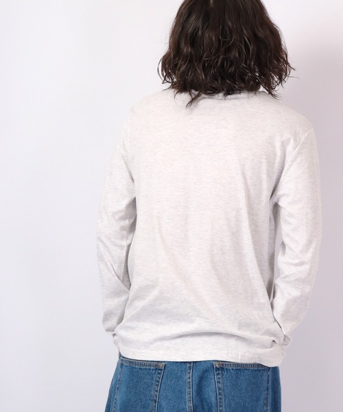 FUNALIVE(ファンアライブ)の「BF2 select スモールロゴロングスリーブTシャツ(Tシャツ/カットソー・メンズ・ブルー系その他3/ホワイト系その他/グリーン/ワイン/ブルー系その他/ブルー/ホワイト/ブルー系その他2/ピンク/ブラック・M/LL/L)」の20枚目の写真
