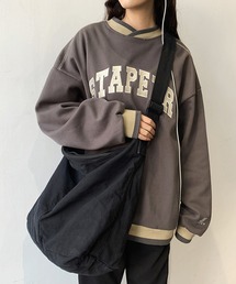 ウォッシュ加工 アジャスターベルト付き ビッグ キャンバス トート ショルダーバッグ