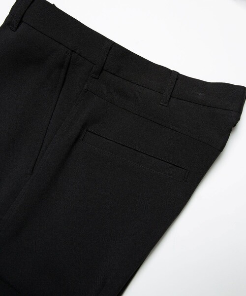 TOWNCRAFT（タウンクラフト）の「Towncraft PREP/タウンクラフトプレップ Solid Flare HighWest Slacks/ソリッド フレア ハイウエスト スラックス（スラックス・メンズ・ブラック/ダークブラウン・MEDIUM/LARGE）」の10枚目の写真