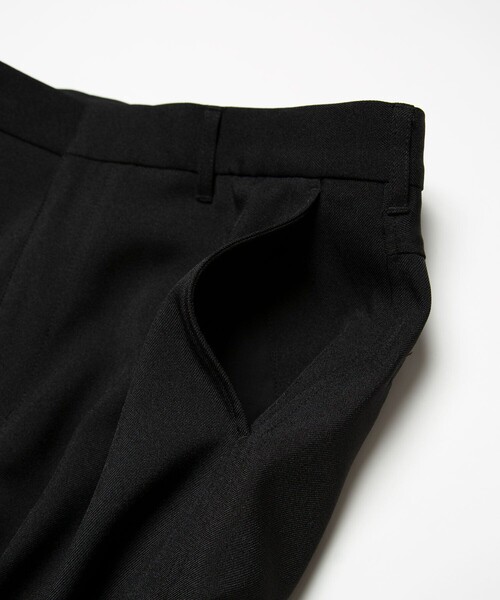 TOWNCRAFT（タウンクラフト）の「Towncraft PREP/タウンクラフトプレップ Solid Flare HighWest Slacks/ソリッド フレア ハイウエスト スラックス（スラックス・メンズ・ブラック/ダークブラウン・MEDIUM/LARGE）」の13枚目の写真