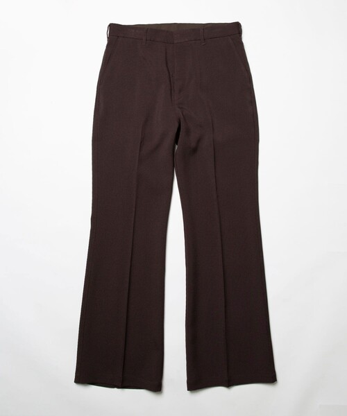 TOWNCRAFT（タウンクラフト）の「Towncraft PREP/タウンクラフトプレップ Solid Flare HighWest Slacks/ソリッド フレア ハイウエスト スラックス（スラックス・メンズ・ブラック/ダークブラウン・MEDIUM/LARGE）」の18枚目の写真