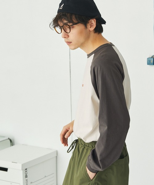 【廃盤 デッドストック】Ruler 極厚刺繍 ラグランスリーブ Tシャツ 2XL 01716770250-e1.jpg?ts=