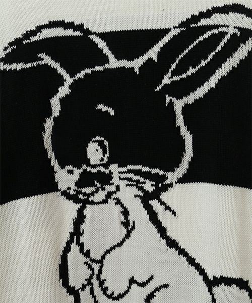 BUNNY BORDER ニット（ニット/セーター）｜Candy Stripper（キャンディ