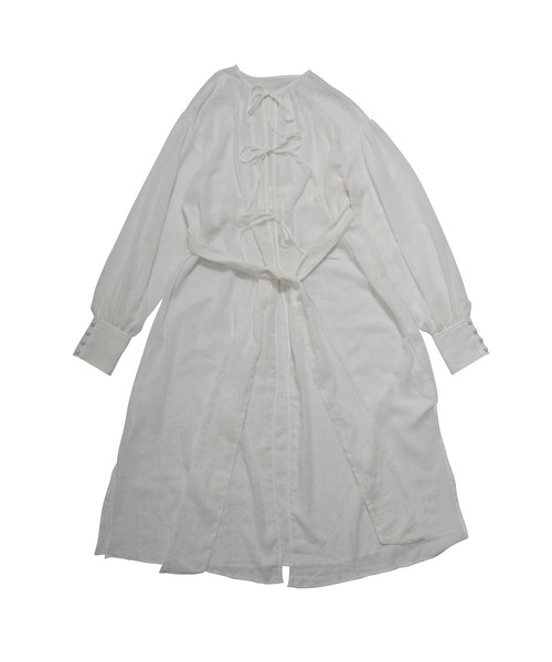 INTERPLAY（インタープレイ）の「【INTERPLAY x AYUMI】2WAY ボリュームスリーブ ワンピース（ワンピース・レディース・ホワイト/ライトブルー/ネイビー・FREE）」の14枚目の写真