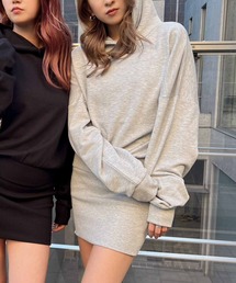 ANAP | スウェットフーディーワンピース(ワンピース)