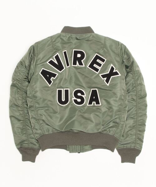 AVIREX（アヴィレックス）の「MA-1 コマーシャル ロゴ/MA-1 COMMERCIAL