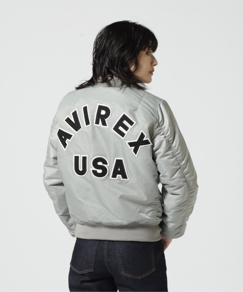 AVIREX（アヴィレックス）の「MA-1 コマーシャル ロゴ/MA-1 COMMERCIAL