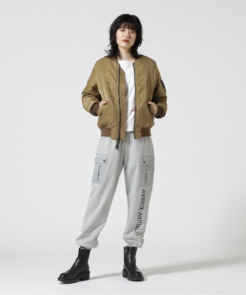 AVIREX（アヴィレックス）の「MA-1 コマーシャル ロゴ/MA-1 COMMERCIAL