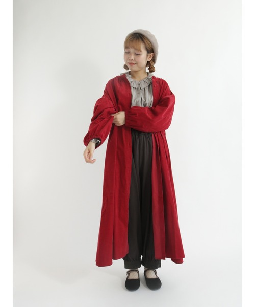 Samansa Mos2(サマンサ モスモス)の「綿起毛ツイル裾レースパンツ(その他パンツ・レディース・ブラック/グリーン/ベージュ・フリ-)」の8枚目の写真