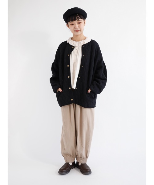 Samansa Mos2(サマンサ モスモス)の「綿起毛ツイル裾レースパンツ(その他パンツ・レディース・ブラック/グリーン/ベージュ・フリ-)」の20枚目の写真