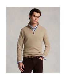 POLO RALPH LAUREN | ウォッシャブル ウール クォータージップ セーター(ニット/セーター)