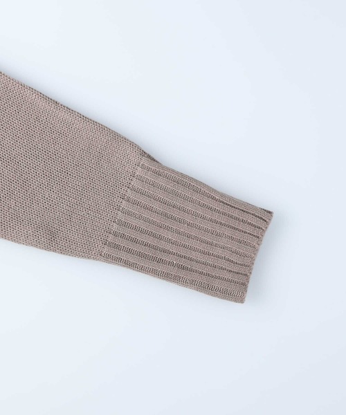 HONEYSUCKLE ROSE(ハニーサックルローズ)の「【HONEYSUCKLE ROSE】ハイネックニットワンピース(ワンピース・レディース・ブラック/オフホワイト/ベージュ・M/L)」の6枚目の写真