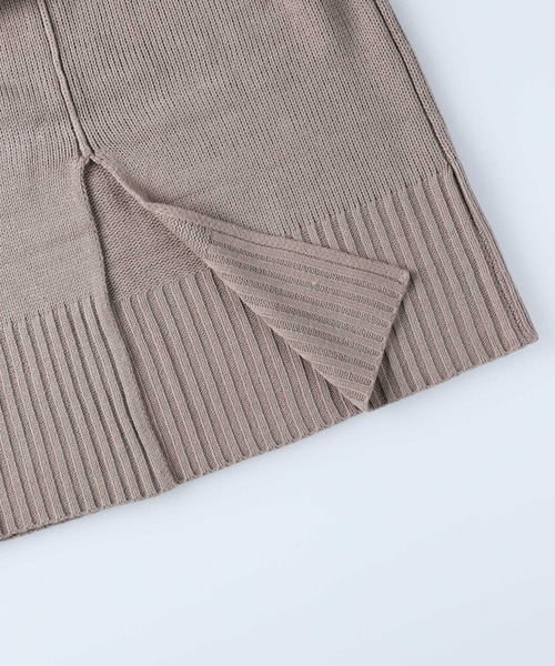 HONEYSUCKLE ROSE(ハニーサックルローズ)の「【HONEYSUCKLE ROSE】ハイネックニットワンピース(ワンピース・レディース・ブラック/オフホワイト/ベージュ・M/L)」の8枚目の写真