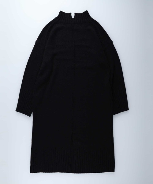 HONEYSUCKLE ROSE(ハニーサックルローズ)の「【HONEYSUCKLE ROSE】ハイネックニットワンピース(ワンピース・レディース・ブラック/オフホワイト/ベージュ・M/L)」の9枚目の写真