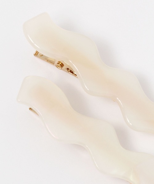 LAKOLE（ラコレ）の「ウェーブヘアピンSET / 174868（ヘアピン・レディース・ロイヤルブルー/オフホワイト/カーキ/ライトグレー/グリーン・FREE）」の7枚目の写真