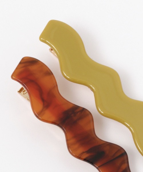 LAKOLE（ラコレ）の「ウェーブヘアピンSET / 174868（ヘアピン・レディース・ロイヤルブルー/オフホワイト/カーキ/ライトグレー/グリーン・FREE）」の8枚目の写真