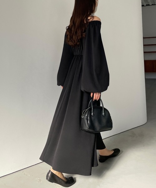 Louere（ルエレ）の「2wayウエストギャザーボリュームスリーブ