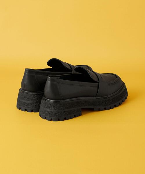 CITEN（シテン）の「＜CITEN＞トラックソール ローファー（ローファー・レディース・ブラック・23cm/23.5cm/24cm/24.5cm）」の8枚目の写真