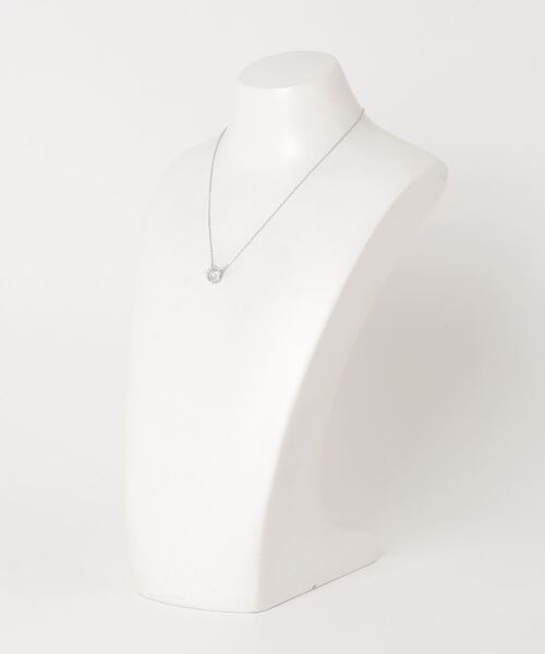 SWAROVSKI（スワロフスキー）の「【SWAROVSKI】Sparkling Dance／ネックレス（ネックレス・レディース・シルバー/ピンク・FREE）」の4枚目の写真