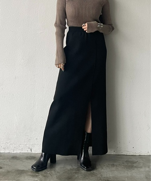 AIC.（エーアイシー）の「再入荷 サイドスリットスポンジニット