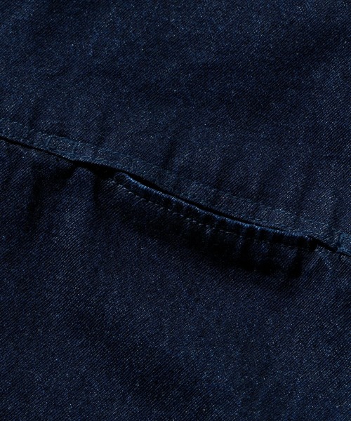 XLARGE(エクストララージ)の「L/S DENIM SHIRT(シャツ/ブラウス・メンズ・インディゴブルー/ブラック・S/M/L/XL)」の6枚目の写真