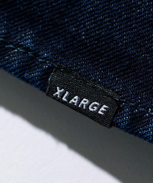 XLARGE(エクストララージ)の「L/S DENIM SHIRT(シャツ/ブラウス・メンズ・インディゴブルー/ブラック・S/M/L/XL)」の7枚目の写真
