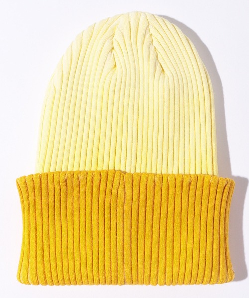 Dickies（ディッキーズ）の「Dickies コットンニットワッチ/ロゴ/ニット帽/フリーサイズ/帽子/キャップ/ディッキーズ（ニットキャップ/ビーニー・メンズ・イエロー/ブルー/ブラック・FREE）」の6枚目の写真