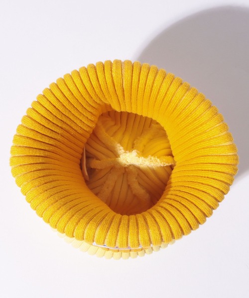 Dickies（ディッキーズ）の「Dickies コットンニットワッチ/ロゴ/ニット帽/フリーサイズ/帽子/キャップ/ディッキーズ（ニットキャップ/ビーニー・メンズ・イエロー/ブルー/ブラック・FREE）」の7枚目の写真