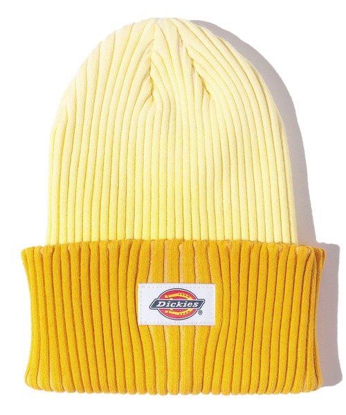 Dickies（ディッキーズ）の「Dickies コットンニットワッチ/ロゴ/ニット帽/フリーサイズ/帽子/キャップ/ディッキーズ（ニットキャップ/ビーニー・メンズ・イエロー/ブルー/ブラック・FREE）」の8枚目の写真