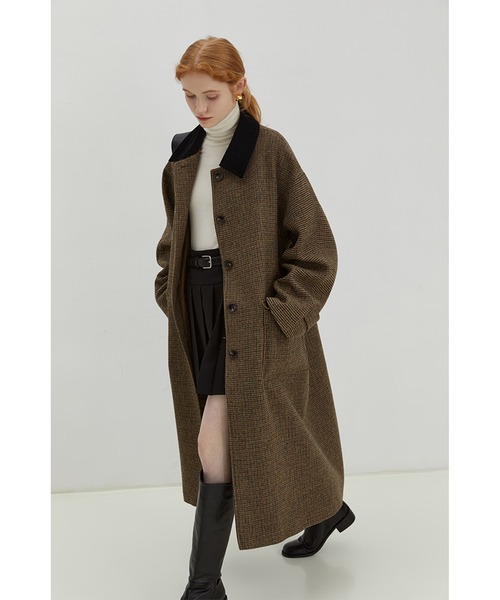 Fano Studios（ファノ ストゥディオズ）の「ベルベットカラー チェック