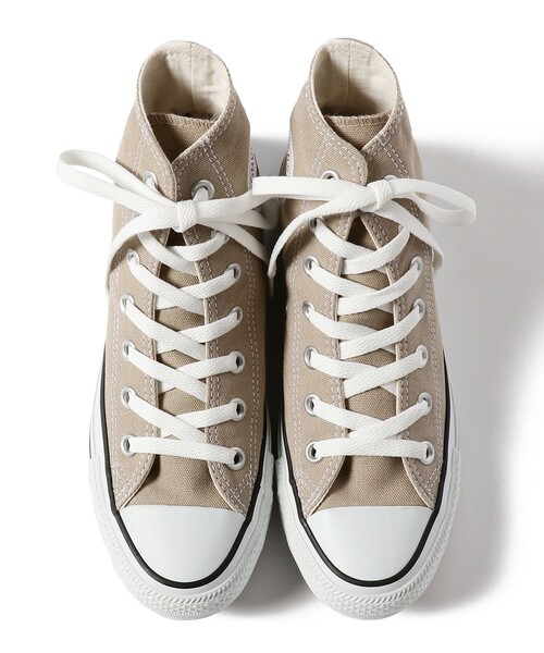 CONVERSE(コンバース)の「▲CONVERSE / ALL STAR COLORS HI(スニーカー・レディース・ベージュ/ホワイト・5/4)」の4枚目の写真