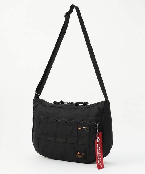 Alpha Industries（アルファインダストリーズ）の「ナイロンコーデュラツイル ショルダーバッグ（ショルダーバッグ・メンズ・ブラック/ネイビー/グリーン・FREE）」の22枚目の写真