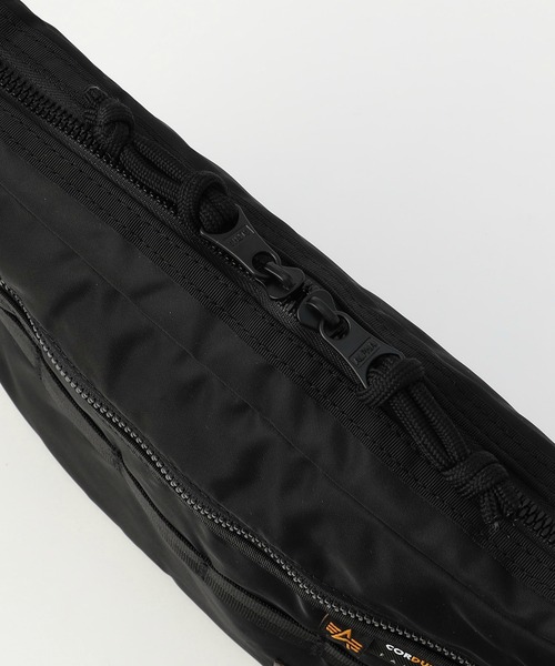 Alpha Industries（アルファインダストリーズ）の「ナイロンコーデュラツイル ショルダーバッグ（ショルダーバッグ・メンズ・ブラック/ネイビー/グリーン・FREE）」の7枚目の写真