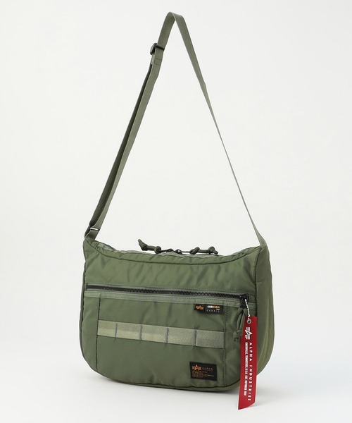 Alpha Industries（アルファインダストリーズ）の「ナイロンコーデュラツイル ショルダーバッグ（ショルダーバッグ・メンズ・ブラック/ネイビー/グリーン・FREE）」の20枚目の写真