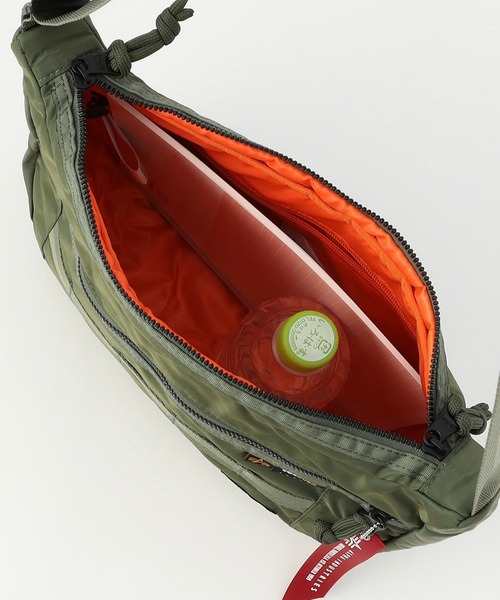 Alpha Industries（アルファインダストリーズ）の「ナイロンコーデュラツイル ショルダーバッグ（ショルダーバッグ・メンズ・ブラック/ネイビー/グリーン・FREE）」の8枚目の写真