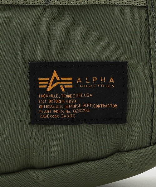 Alpha Industries（アルファインダストリーズ）の「ナイロンコーデュラツイル ショルダーバッグ（ショルダーバッグ・メンズ・ブラック/ネイビー/グリーン・FREE）」の21枚目の写真
