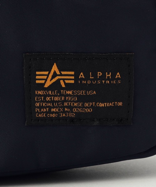 Alpha Industries（アルファインダストリーズ）の「ナイロンコーデュラツイル ショルダーバッグ（ショルダーバッグ・メンズ・ブラック/ネイビー/グリーン・FREE）」の15枚目の写真